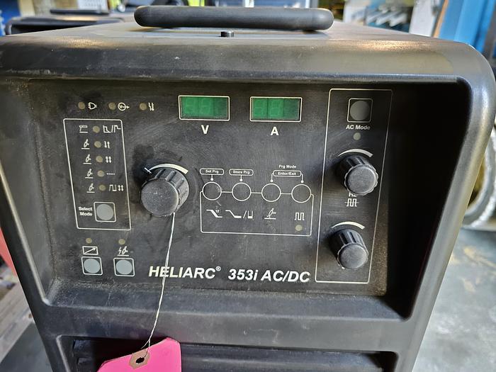 Used 350 Amp Esab Heliarc 353i AC-DC Arc Welder 480V, 3 Phase 