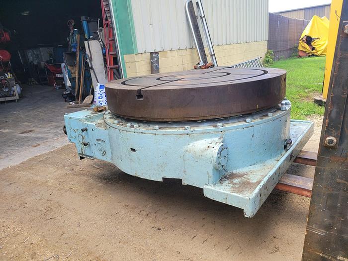 Used Giddings & Lewis 60” Diameter Power Rotary Table 200-230/460V 1730 RPM Motor
