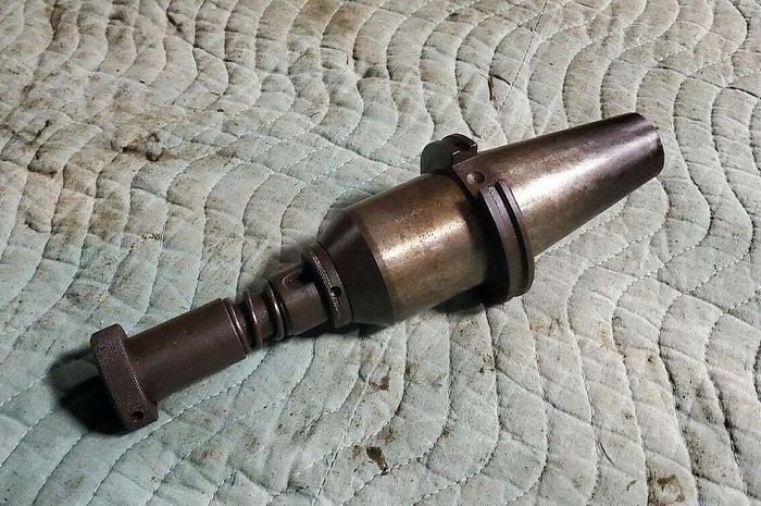 Used DevlIeg Microbore Cat 50 Tool Holder TS22-H111