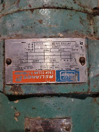 Used 10 Hp Osmonics Tonkaflo (GE) Stainless Steel High Pressure Pump #SS1832B-12400