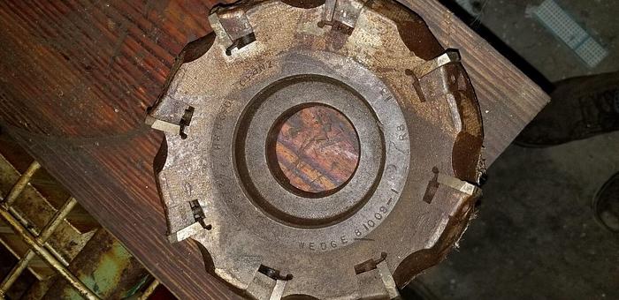 Used Carboloy Futurmill 6'' Indexing Face Mill ZNP30M-0608-RH, Wedge: 81009-1