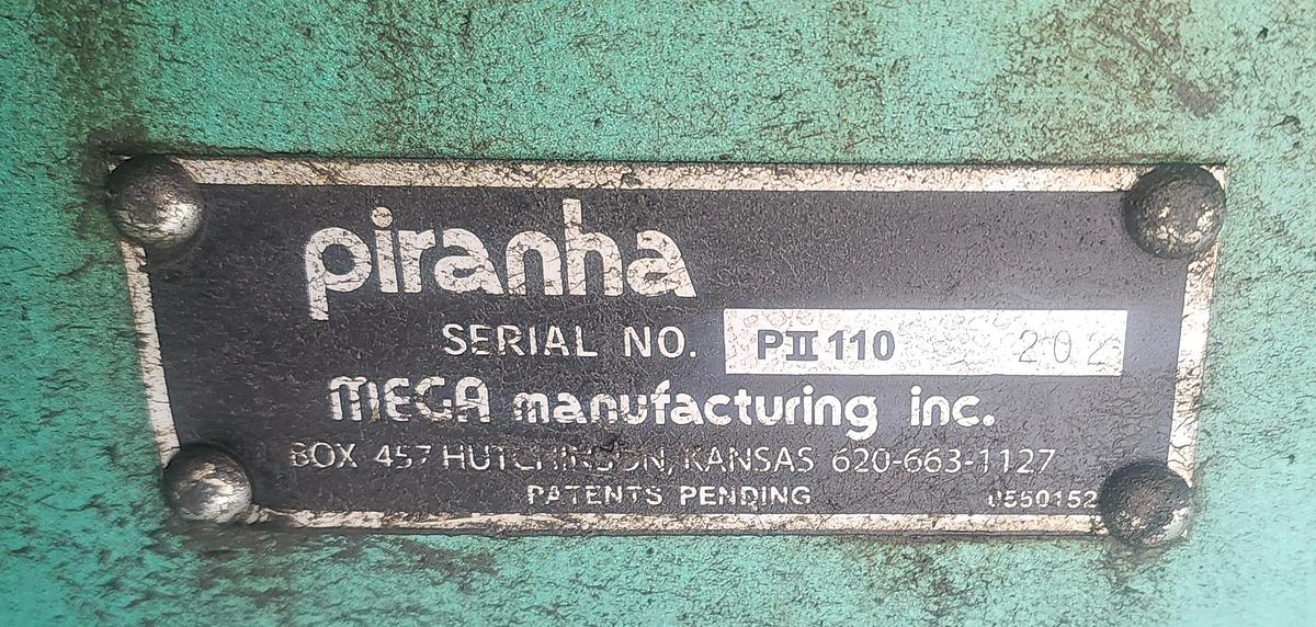 Used 110 Ton Capacity Piranha PII-110 Hydraulic Dual Operator Ironworker