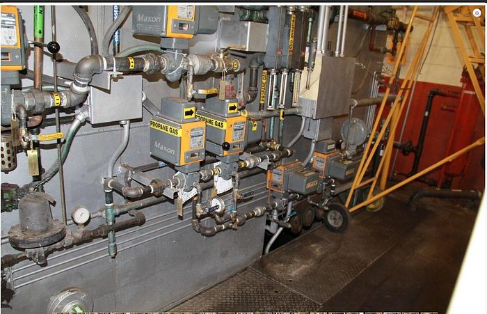 Used Sunbeam 1850*F Casemaster Integral Quench Furnace AFS-303648, 30″ x 36″ x 48″ Dp