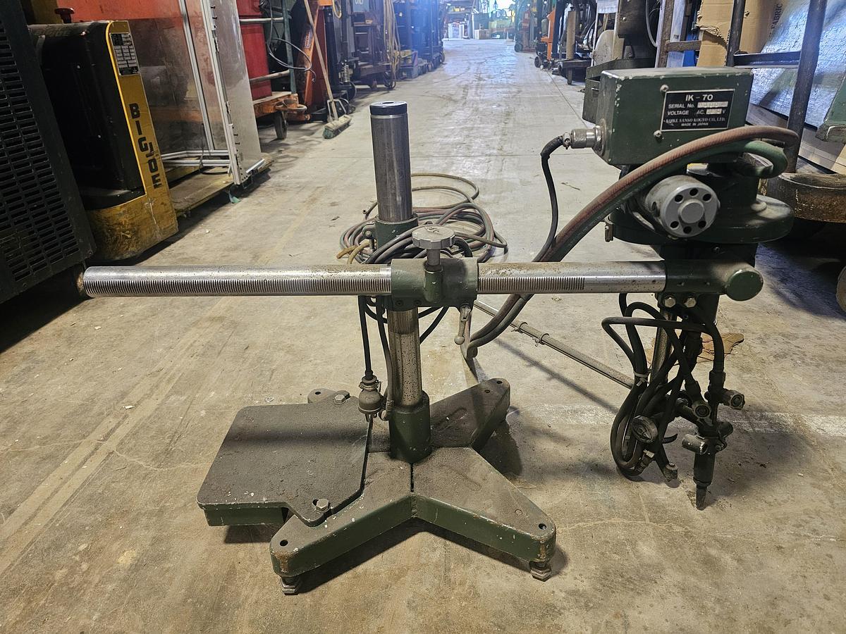 Used Koike IK-70 Automatic Circle Cutting Burner Machine Oxy Acetylene