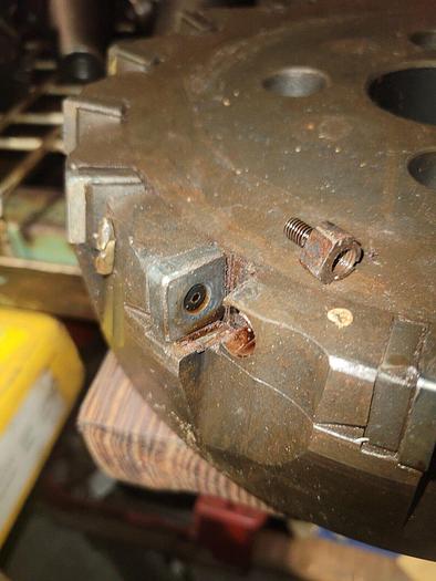 Used 10'' Cutting Diameter Large Unknown Brand Face Milling Tool