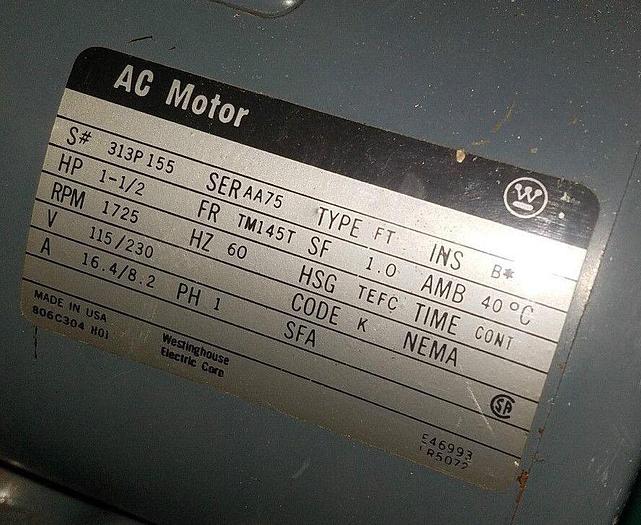 Used Powermatic #30A 6" Belt x 12" Disc Sander/Grinder, Motor: 1.5 Hp, 115/230v, 1ph