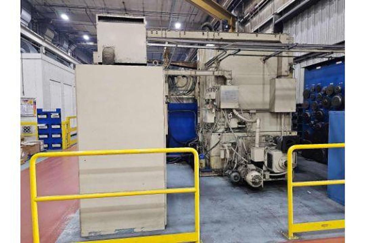 Used 60" Giddings & Lewis CNC VTL 72" Swing w/Fanuc 21-IT Control & Tooling - NO PIT REQUIRED