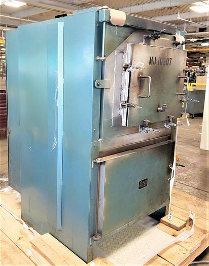 Used Electra Dual Chamber 2100*F Inert Gas Electric HeatTreat Furnace 18T x 25W x 25″Dp