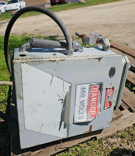 Used 10 Hp Double A Gerotor Hydraulic Pump H8-P-10B2 1750 RPM 230/460V