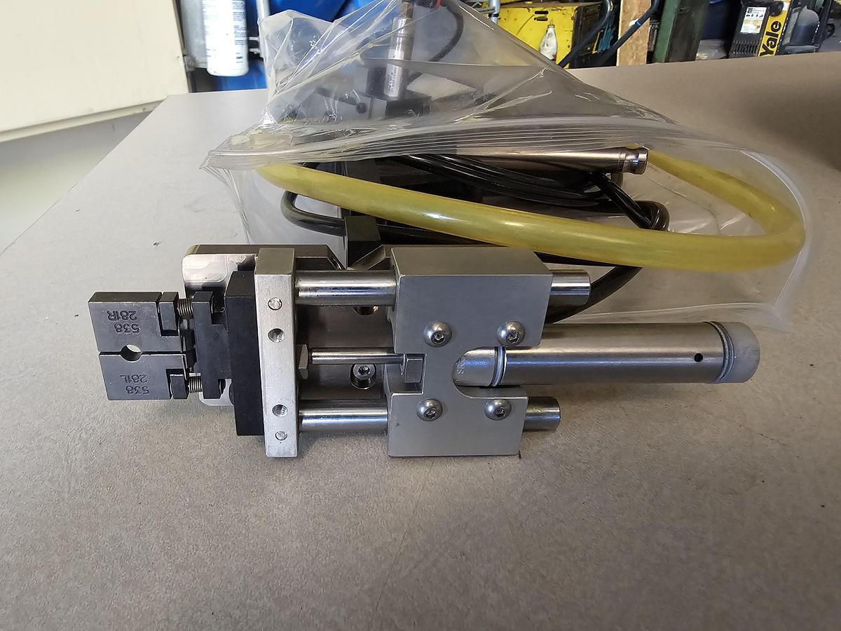 Used Haeger HP6-B Fastener Insertion Press | 18" Throat | AB-08R Autofeed | Production Speed