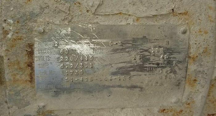 Used Gilson 1 1/2 Bag Ribbon Type Electric Portable Concrete/Mortar Mixer