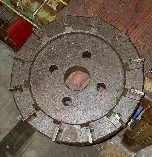 Used 10'' Cutting Diameter Large Unknown Brand Face Milling Tool