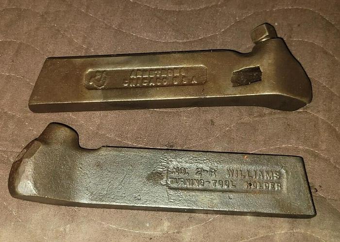 Used Williams USA/Armstrong No. 2-R Engine Lathe Turning Tool Holder