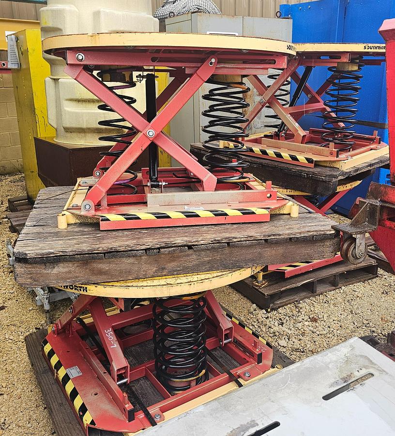 Used Southworth PalletPal 360 Spring-Loaded Pallet Leveler | 4,500 lb Capacity | Model 4437238