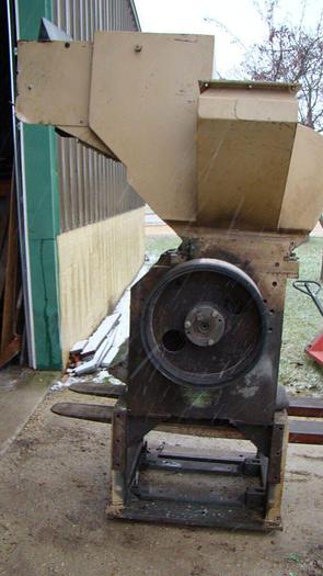 Used Conair 75 Hp “Hushgard” Plastics Granulator #SK220801 w/75 Hp VEM Electric Motor