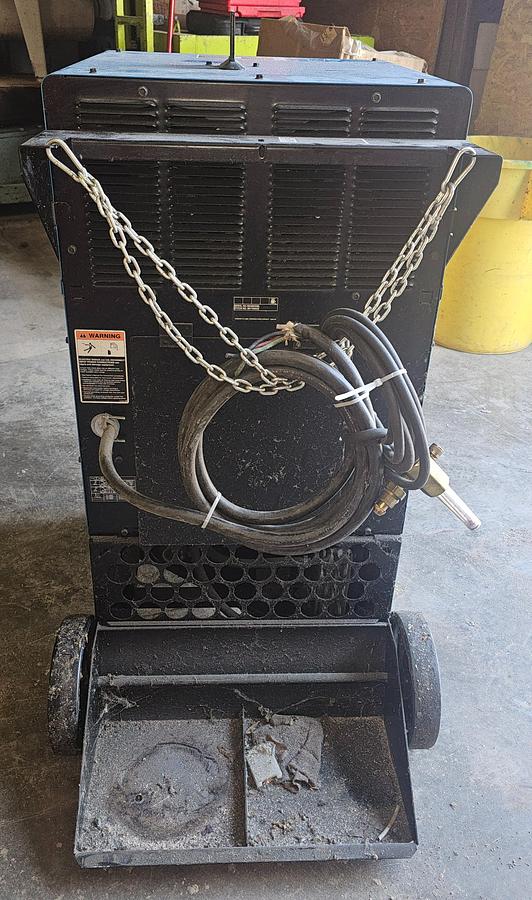 Used Miller Syncrowave 250DX Tig Welder 250 Amp w/Gun & Foot Pedal