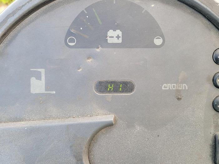 Used Crown RR 5000 Series Electric Reach Truck 4,500 lb Capacity 42” Forks Sideshift