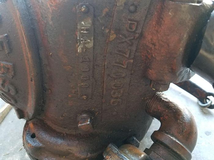 Used Ingersoll Rand Pneumatic Air Bloc Chain Hoist 500 Lb Capacity