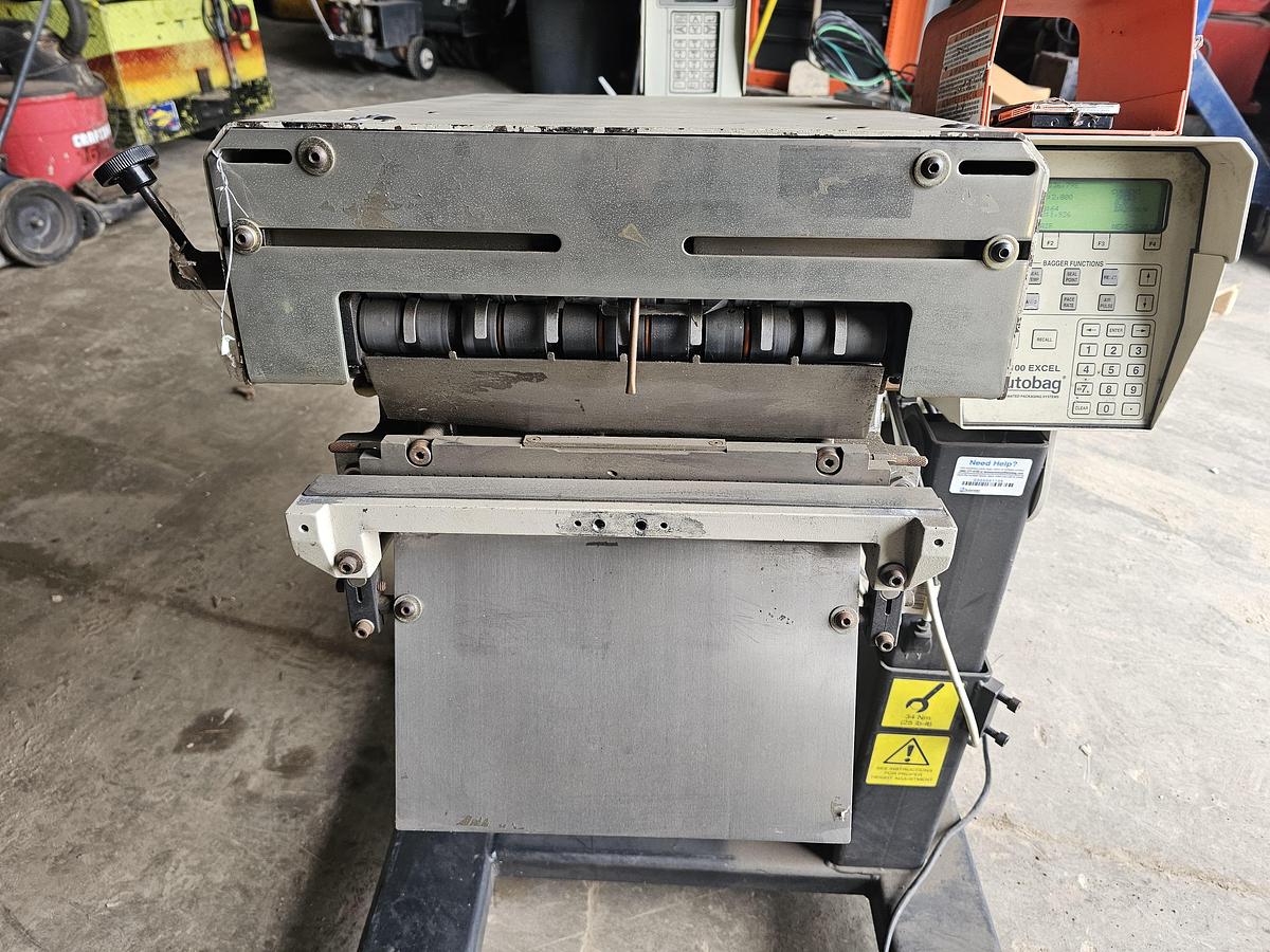 Used Automated Packaging Systems HS-100 Excel Auto-Bag w/PI-4000 Labeler