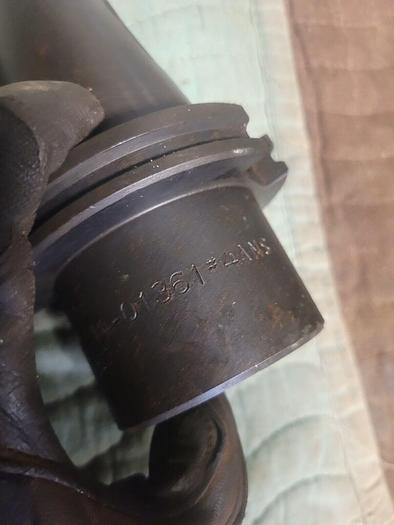 Used Davis CAT 50 #4 Morse Taper Tool Holder 314-01361 #4ANS