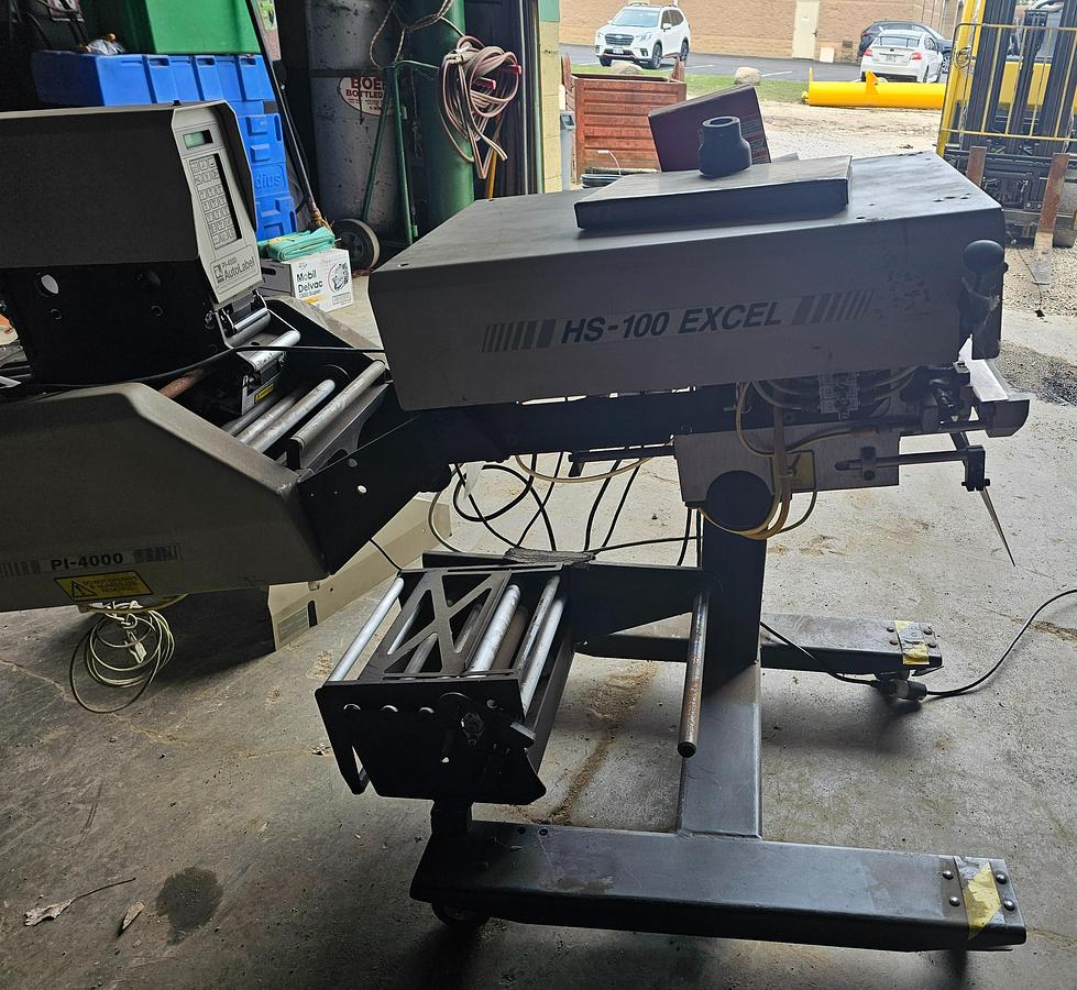 Used Automated Packaging Systems HS-100 Excel Auto-Bag w/PI-4000 Labeler