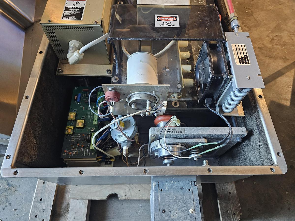 Used Lasertechnics Blazer 6000 Carbon Dioxide Marking Laser/Coder - Parts Machine