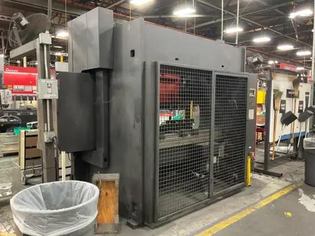 Used 88 Ton x 8' Amada HFT 80-25 S Hydraulic 4 Axis CNC Press Brake 