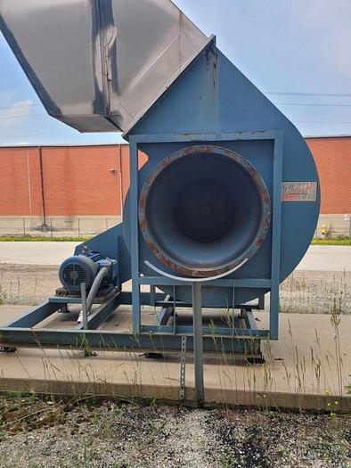 Used Hartzell 100 Hp Blower Fan 33750 CFM A03-1-443BC100STFEW3 Blower Fan RPM 1293