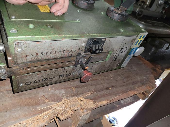 Used Solberga 10x Speed #SE-1630 Geared Drill Press Head w/2200 Max RPM from Balancer