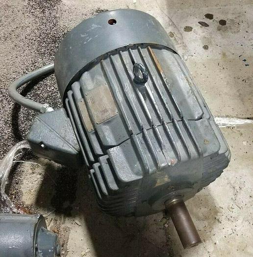 Used GE Tri-Clad 30 Hp Induction Motor Model #5K286BK205B1 Frame: 286T 230/460v