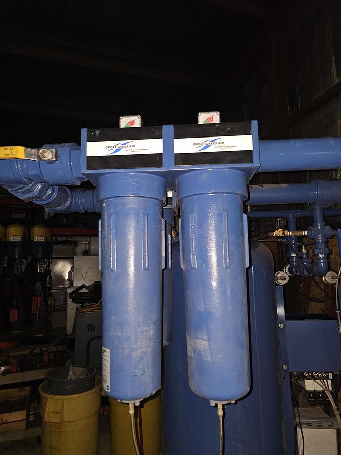 Used 2020 Great Lakes GPS-800-116 Regenerative Desiccant Air Dryer | 800 CFM | -40°F Dewpoint