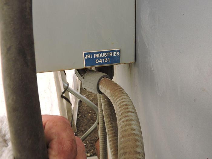 Used JRI Industries FL1500F Electric Heated 40″ Rotary Basket Parts Washer & Gusher Pump