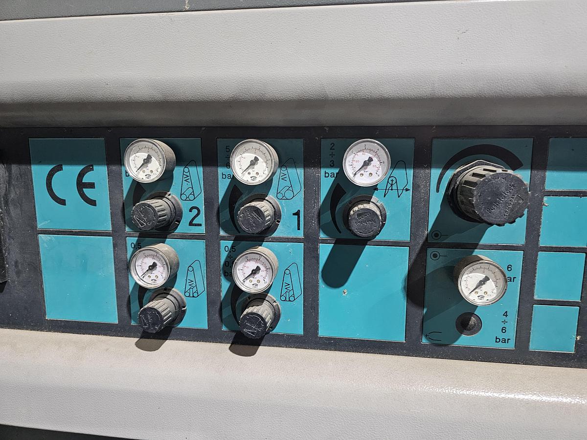 Used 2000 Casadei Macchine LIBRA/6TCT115 Twin Drum 45" WideBelt Sander