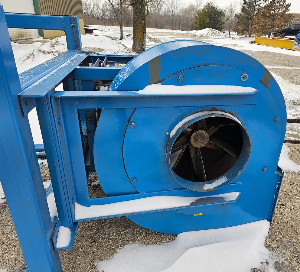 Used 7,500 CFM Scientific Dust Collectors SPJ-64-X4B6 Baghouse Dust Collector w/External Fan & Cyclone