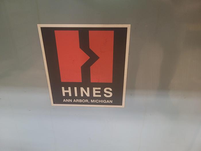 Used Hines HVR100 Automated Vertical Balancer w/Clausing 20'' Drill Head