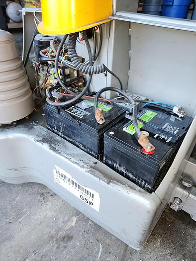 Used 2200# Jungheinrich/Multiton Single Stage "Swift" Series Stacker 24 Volt