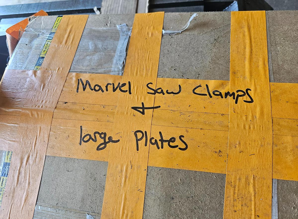 Used 1995 Marvel Series 8 Mark II Vertical Tilt Frame Bandsaw 18" x 22" Capacity