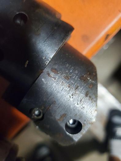 Used Parlec 1 1/2'' CAT 50 End Mill Holders C50-15EM4 w/Vari Set Boring Head RBN-300