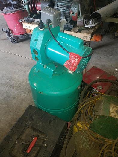 Used Covert Pump Division Centrifugal Pump w/ Tank Model #: 5500 1/2 hp Motor