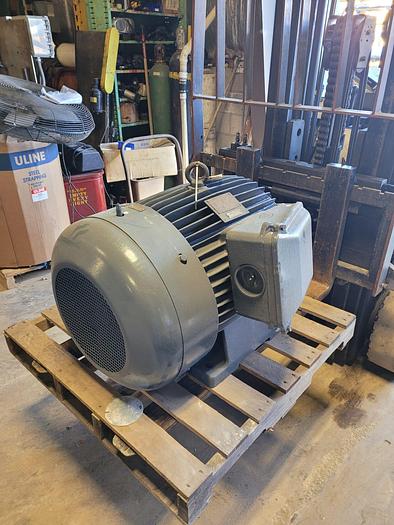 Used Elektrim Continuous Duty 100 Hp Electric Motor 230/460 1775 RPM 405TS Frame