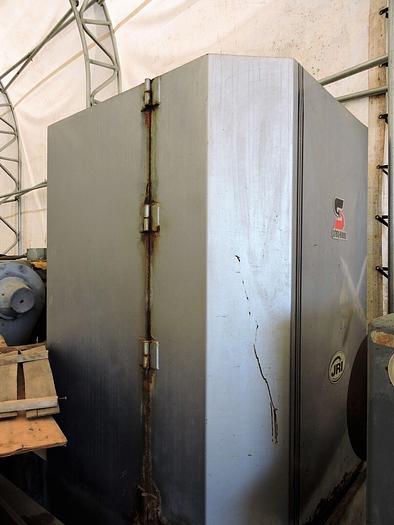 Used JRI Industries FL1500F Electric Heated 40″ Rotary Basket Parts Washer & Gusher Pump