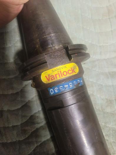 Used Sandvik A390.45-50 63 050M Adapter w/150MM Ext. & Boring Head 391.38-085 042