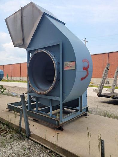 Used Hartzell 100 Hp Blower Fan 33750 CFM A03-1-443BC100STFEW3 Blower Fan RPM 1293