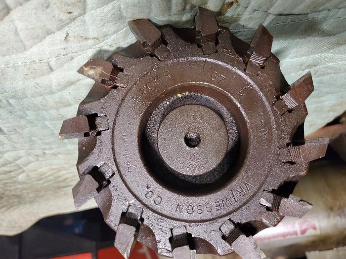 Used EX-CELL-O Tool Co. CAT50 Taper Face Mill Holder CV49-16625 w/VR Wesson P206R Mil