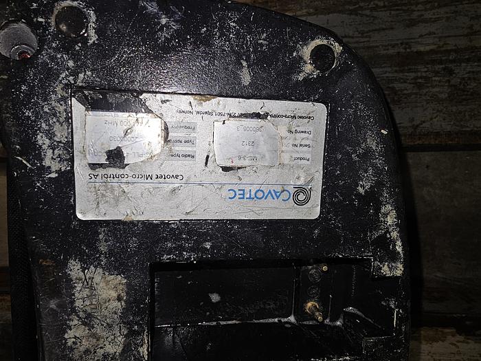 Used Cavotec MC-3-6 Radio Remote Control for Mining/Crane/Oil Application