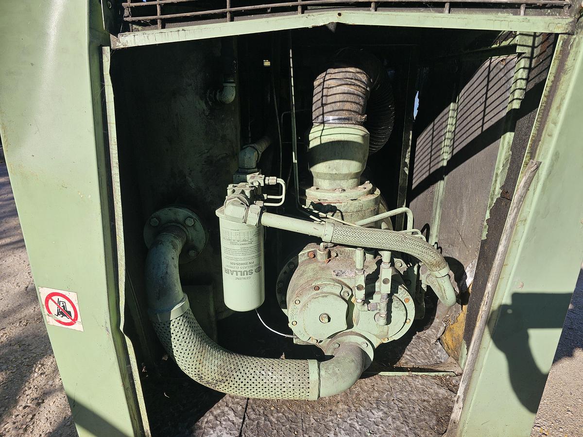 Used 2002 Sullair LS20-100SH 100 HP Heavy Duty Rotary Screw Air Compressor - 460 CFM @ 125 PSI