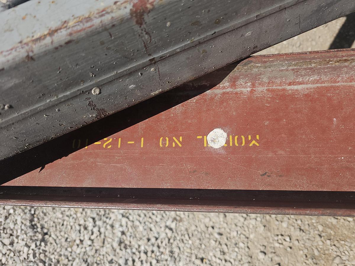 Used 1 Ton Gantries, Inc. Portable Adjustable Height Gantry Crane w/Electric & Manual Hoist