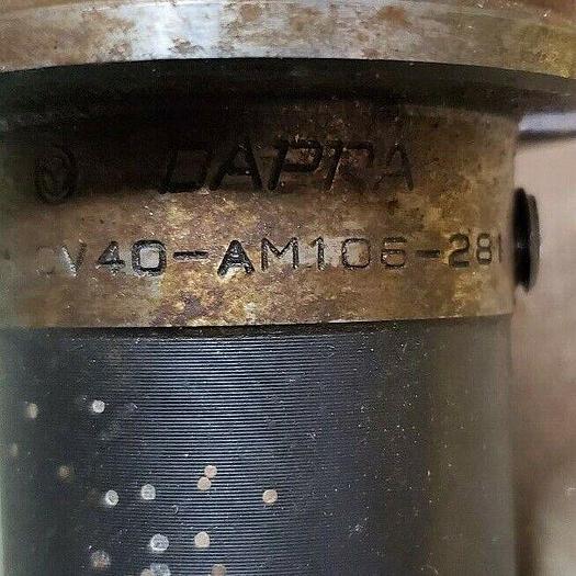 Used Dapra CAT 40 Taper Part #V40-AM106-281 Tool Holder