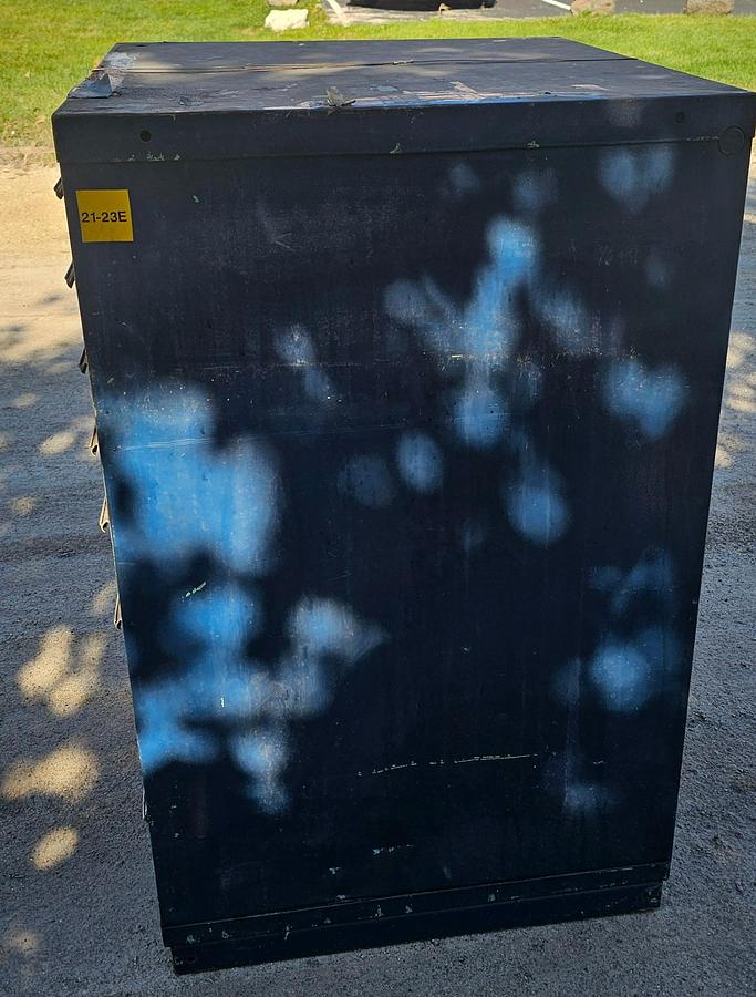 Used Stanley Vidmar 7 Drawer Modular Tooling Cabinet 30" x 27.5" x 44" Industrial Blue