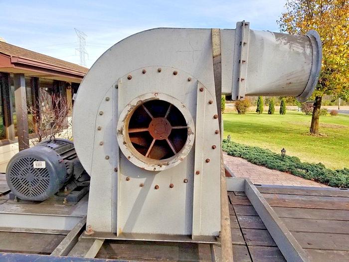 Used 40 Hp Air Conveying Systems Blower/Motor Combo w/Adj Discharge Locale #15PHCCWTH